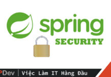 Authentication trong Spring Security