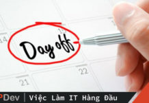 Tận dụng những ngày nghỉ phép của bạn