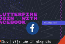 Thêm Firebase vào Flutter và login với Facebook