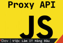 Giới thiệu Javascript Proxy object