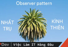 Observer pattern là gì? – Nhất trụ kình thiên