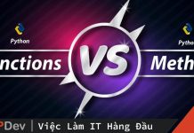 Sự khác nhau giữa Method và Function trong Python