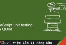 QUnit — Những bước chân TDD đầu tiên trên JavaScript