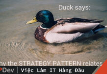 Strategy pattern: vịt bảo, liên quan gì tới tao?